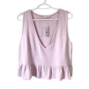 LA Hearts PacSun Lilac Purple Sleeveless Tunic Vest Tank Top Large NWT